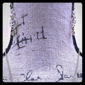 Frock 'n Roll Skull Bling Handcrafted Earrings
